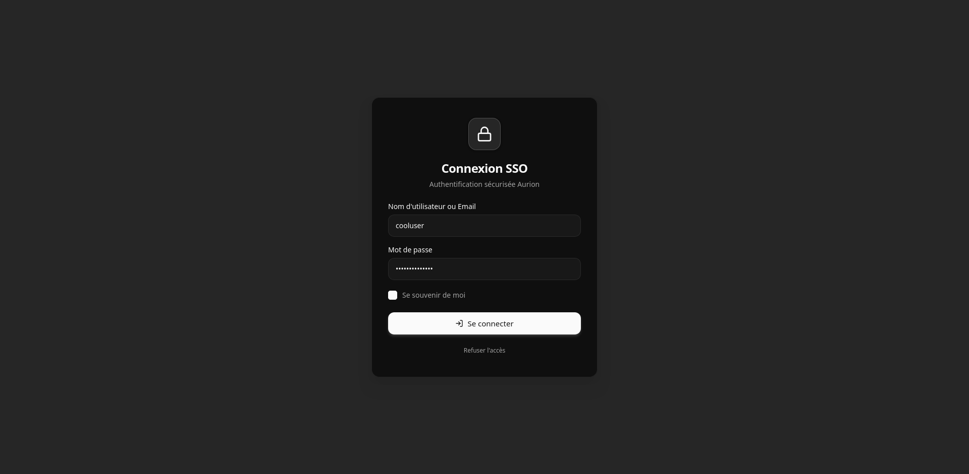 Login